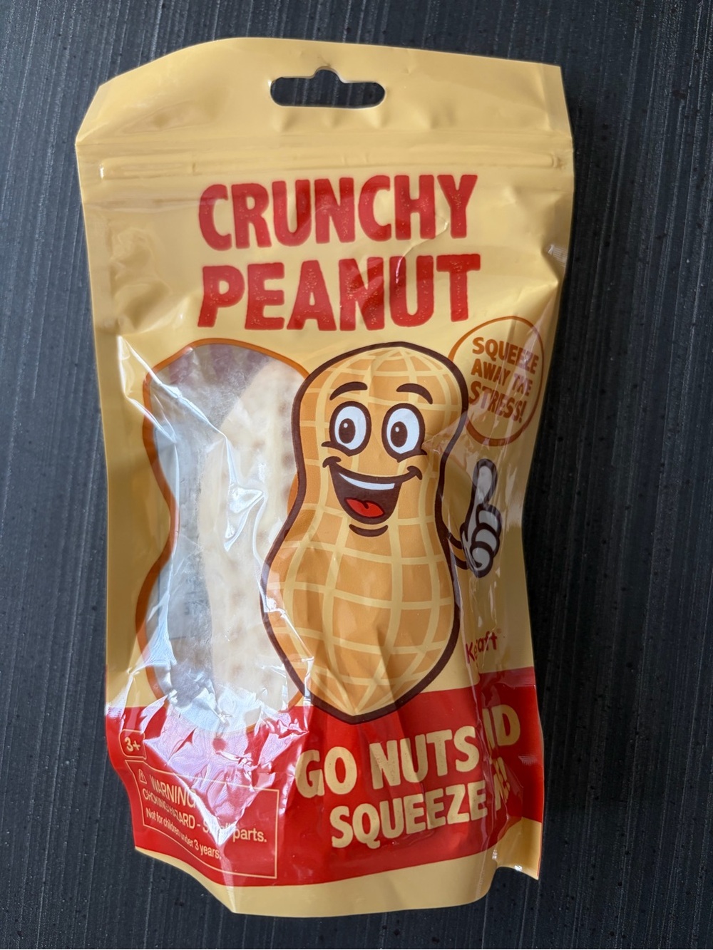 Crunchy Peanut Go Nuts ASMR Sensory Toy